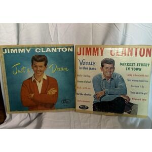 JIMMY CLANTON Venus In Blue Jeans LP ACE Records 1962 Just A Dream Lot Of Two